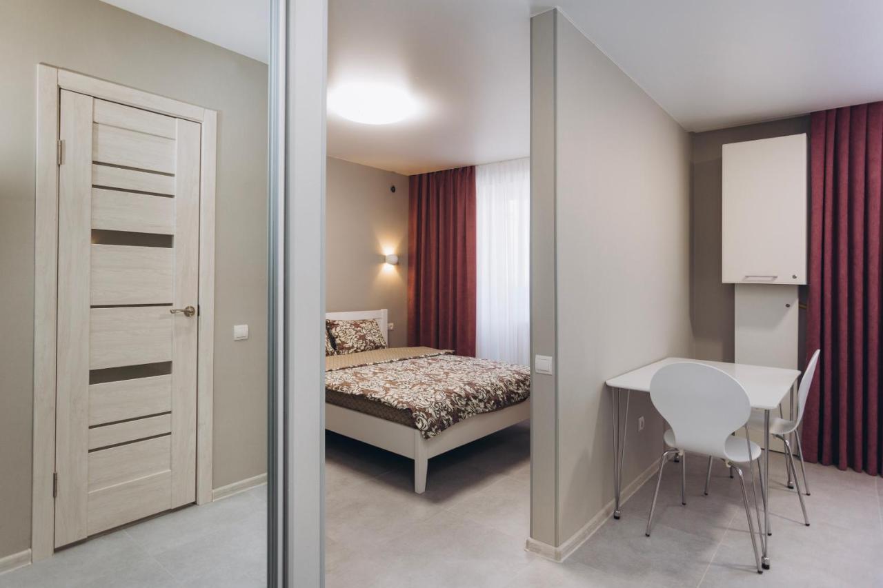 Center Apartments Sumy Bagian luar foto
